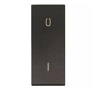 VIMAR 30016.G Linea interruttore illuminabile 2 poli 1 m basculante, nero