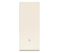 Vimar 30032.LC Linea Invertitore basculante con LED bianco, canapa. Max 100 W per lampade con alimentatore integrato (IEC 60669-1:2017)