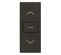 Commutatore 1P 10AX colore nero serie Linea vimar 30060.G