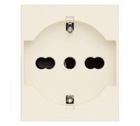 Presa Schuko Standard Vimar Linea 16A 2P+T P40 Canapa 30210.C