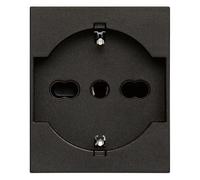 Vimar Linea 30210.G Presa 2P+T 16A universale nero