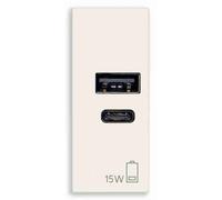 VIMAR - 30292.AC15B Alimentatore USB C 15W 5V 1M bianco