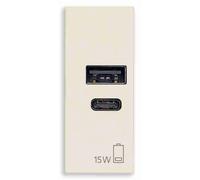 VIMAR - 30292.AC15C Alimentatore USB C 15W 5V 1M canapa