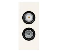 Vimar 30302.01B Linea presa TV-RD-SAT diretta, 2 uscite, coassiale, bianco