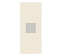 Vimar 30386.C Linea spia per unità di segnalazione, 1 modulo, LED escluso | Vimar 30386.C Linea Spia di segnalazione con diffusore neutro, canapa. Fornita senza unità di segnalazione