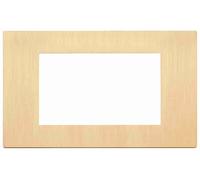 VIMAR - 30654.70.01 Placca 4M oro spazzolato