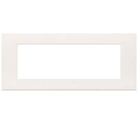 Placca Vimar Linea Total Look 7 Moduli Tecnopolimero Bianca 30657.00