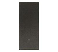 Vimar 31000.G LINEA Copritasto intercambiabile 1 modulo allineato illuminabile, dimensioni 2.21 x 5.27 x 0.8 cm, colore nero