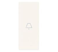 VIMAR 31000A.CB Linea tasto illuminabile assiale simb campanello 1M, bianco