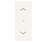 Vimar 31000A.FB Linea Copritasto intercambiabile 1m per comandi assiali, simbolo frecce illuminabile, bianco