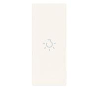 VIMAR 31000A.LB Linea tasto illuminabile simbolo luce assiale, 1M, bianco