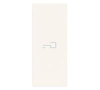 Vimar 31000A.PB Linea tasto illuminabile simbolo chiave assiale, 1M, bianco