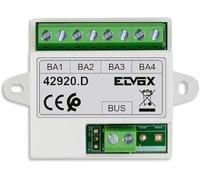 VIMAR 42920.D Elvox distributore bus videocitofonia 4 uscite 2 fili RFID | Distributore bus per kit Video RFID ELVOX che consente di suddividere il bus a 2 fili in 4 linee, installazione da incasso