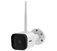 VIMAR 46242.036C Telecamera WiFi bullet, per KIT 46KIT.036C, a colori Day & Night 3 Mpx, obiettivo fuoco fisso 3,6 mm con visuale 85°, alimentazione 12V incluso, IR 10 m, grado di protezione IP65