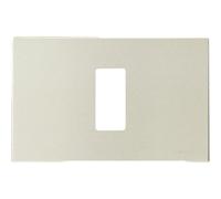 Vimar 8000 placca 1M alluminio anodizzato scatto colore oro Alluminio dorato
