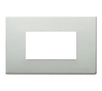 Vimar 8000 placca 3M speciali alluminio anodizzato scatto colore oro Alluminio dorato