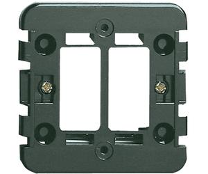 Vimar 8000 supporto 2M con griffe scatole incasso rotonde