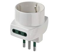 Vimar RI.00322B Adattatore multiplo SICURY 250 V~, spina piccola 10A standard IT S11, 2 prese piccole 10A standard IT P11, 1 presa grande 16A standard IT P30