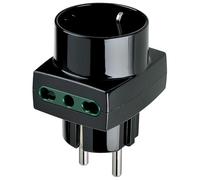 Vimar - Adattatore Array S17 + 2 poli 17/11 + P30 Nero