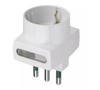 VIMAR Adattatore multiplo 2PT 16A S17P17/11P30 bianco - 00329B