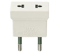 Vimar - Adattatore S10 USA + EU, Bianco