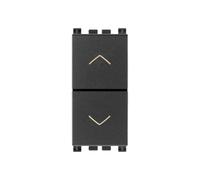 Due pulsanti interblocc.NO+NO 10A grigio - VIW 19062