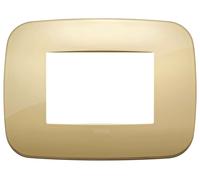 VIMAR ARKÈ 19683.27 PLACCA ROUND METALLO 3M ORO