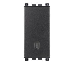 Vimar Arke deviatore basculante illuminabile 1P 16A grigio 19005