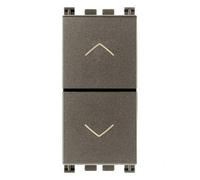 VIMAR ARKE' METAL DUE PULSANTI INTERBLOCCATI NO+NO 10A METAL 19062.M