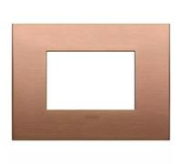 VIMAR 19653.11 PLACCA Classic 3M Rame Spazzolato