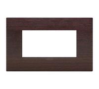 VIMAR arkè Placca Classic 4 Moduli 4 posti Wengé legno vimar arkè
