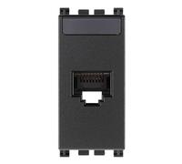 Presa RJ45 netsafe Cat5e UTP Vimar arkè grigio 19339.11