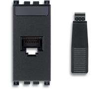 Vimar Presa RJ45 Arkè Netsafe Cat5e UTP Grigio 19339.11
