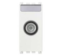 Presa TV-RD-SAT passante grigio Vimar Arkè Grigio o Bianco 19300.10 - 19300.10.B