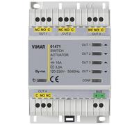 VIMAR BYME ATTUATORE DOMOTICO MULTIFUNZIONE 4 USCITE A RELE' 01471