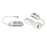 VIMAR C.B FP00520.CB Mobile Multipla 2 Presa Universale, 4P17/11 e Spb17, Bianco