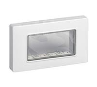 Vimar Calotta Ip55 4 m, con Viti, Bianco