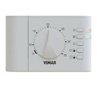 VIMAR CLIMA THERMO TERMOSTATO ELETTRONICO CON ROTELLA DA PARETE A BATTERIA COLOR
