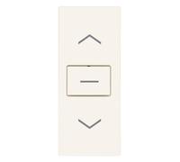 VIMAR COMMUTATORE 1P 10AX BIANCO A DUE TASTI CON FRECCE DIREZIONALI 30060.B