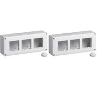 Vimar Contenitore Ip40 6m, 2x3 (Confezione da 2)
