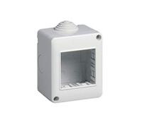 VIMAR CONTENITORI DA PARETE ISOSET IP40 PER EIKON E PLANA 2 MOD AGGANCIABILE IN ORINZONTALE E VERTICALE