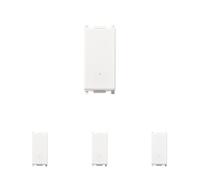 VIMAR Deviatore 1p 16ax Della Serie Plana Bianco (Confezione da 4)