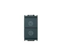 VIMAR DOPPIO PULSANTE 1P NO 10A SERIE IDEA 16121