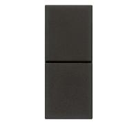 Due Pulsanti indipendenti Vimar Linea 10A NO+NO Nero 30066.G