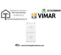 VIMAR 20062.B DUE PULSANTI INTERBLOCCATI NO+NO 10A BIANCO