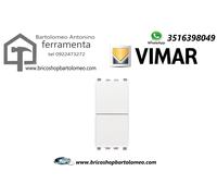 vimar EIKON 20066.B Due pulsanti indipend. NO+NO 10A bianco