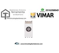 Presa TV-RD-SAT DIRETTA compatibile Vimar Eikon tipo 20300.01.B bianco