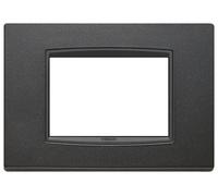 Vimar Eikon 20653.15 Placca Classic 3M antracite matt metallo