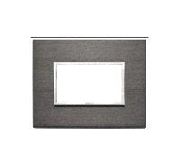 Vimar Plana placca 3 moduli colore avorio 14653.02