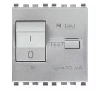 Vimar Interruttore automatico magnetotermico differenziale Eikon 20411.16.N 1P+N C16 10 mA